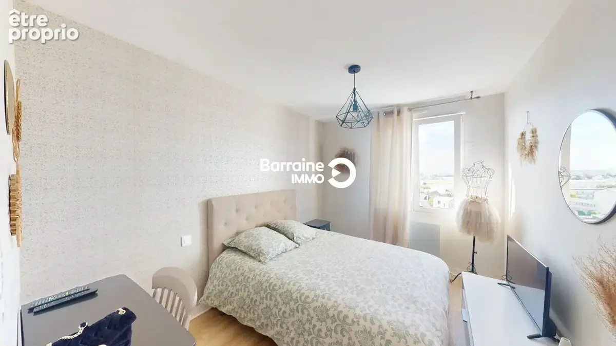 A Vendre Brest Kerichen Appartement T3 60m² 2 Chambres Ascenseur Stationnement Balcon Vue Dégagée - photo 14