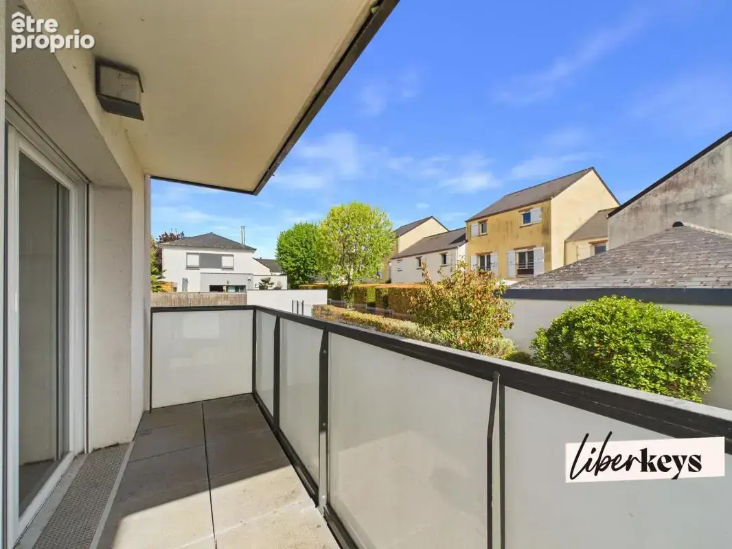 T3 Saint-Herblain bourg avec balcon et parking - photo 2
