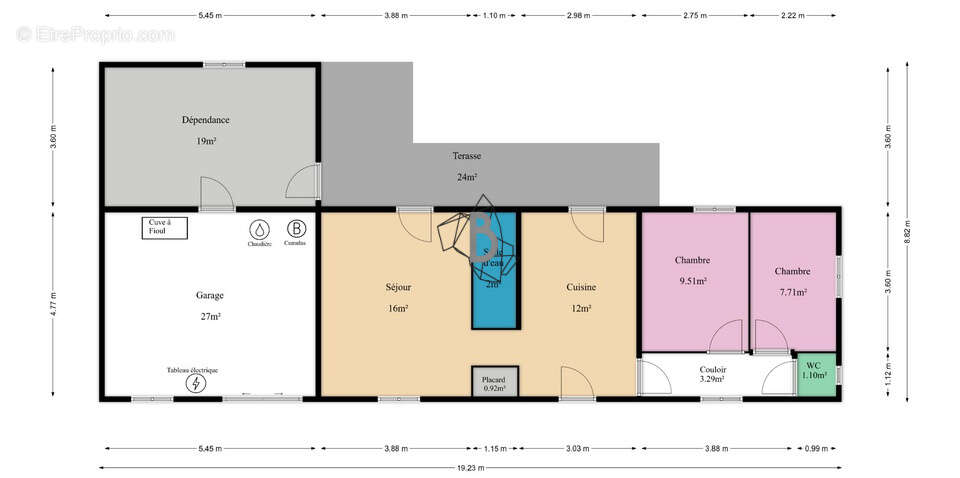 Maison t3 - 55 m2 - rosieres - photo 17