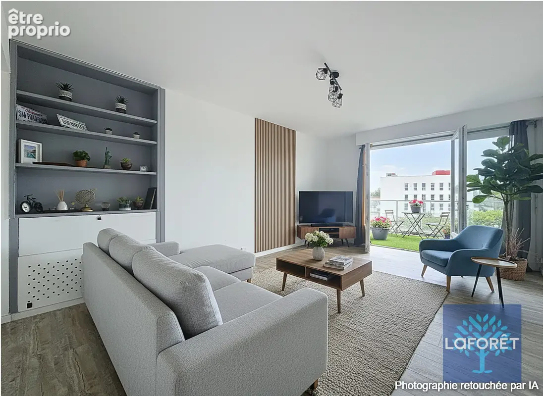Appartement T4 propre avec double loggia, parking et cave ? Proche gare - photo 2