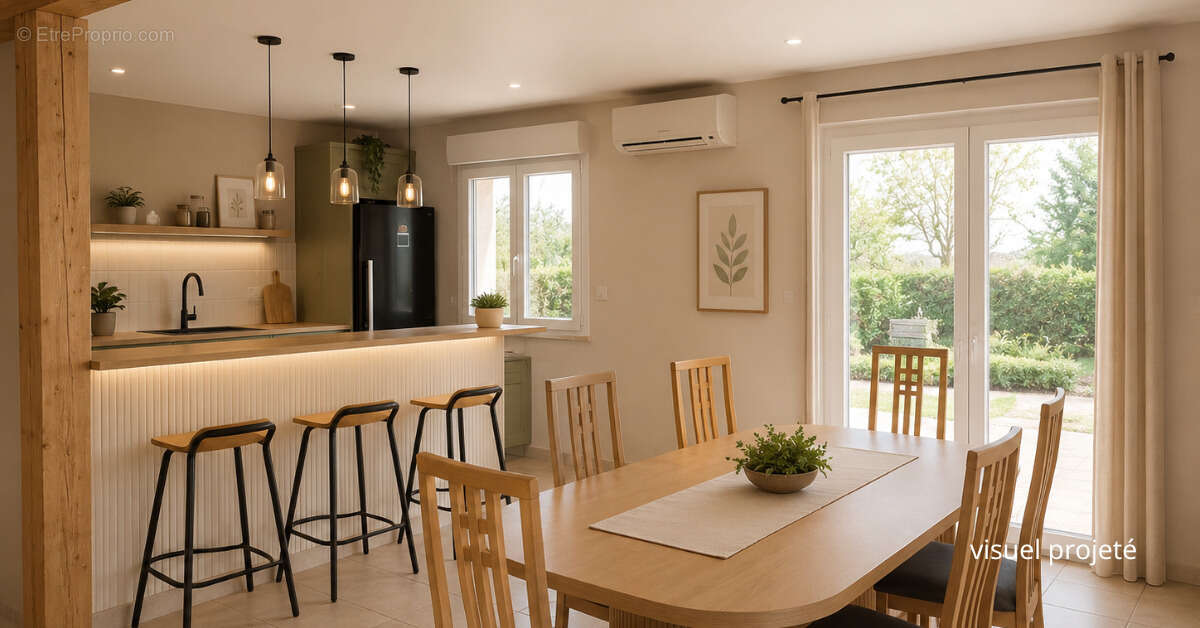 Maison de 101m2 sur près de 10 ares de terrain à Orchamps-Vennes - photo 3