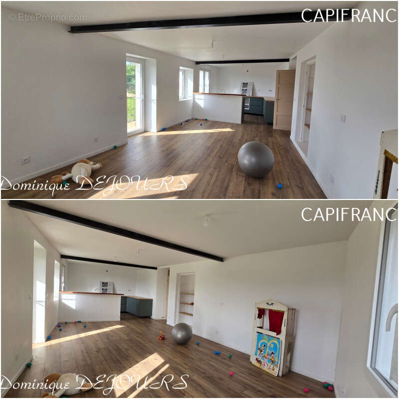 Tènement immobilier : 2 habitations et un ancien hangar agricole - 6200m² autour de la maison + bois de chênes 9700m² - source e - photo 20