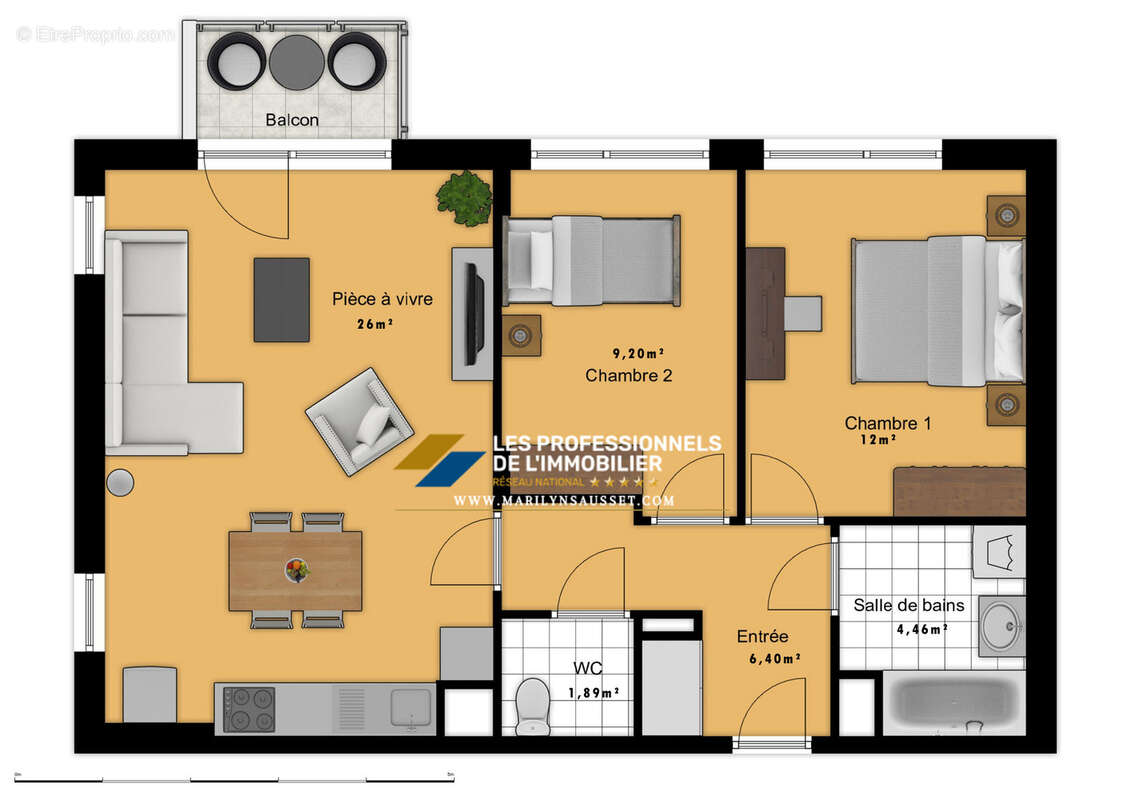 Appartement à MEYZIEU