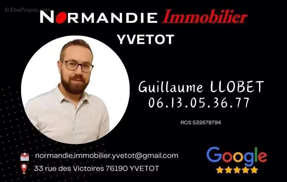 Maison à SAINT-MARTIN-DE-BOSCHERVILLE