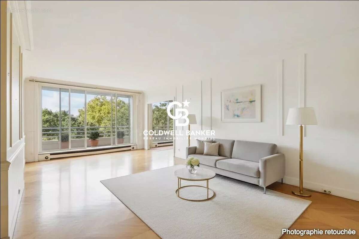 Appartement traversant avec balcons et vues verdoyantes face au Bois de Boulogne - photo 3