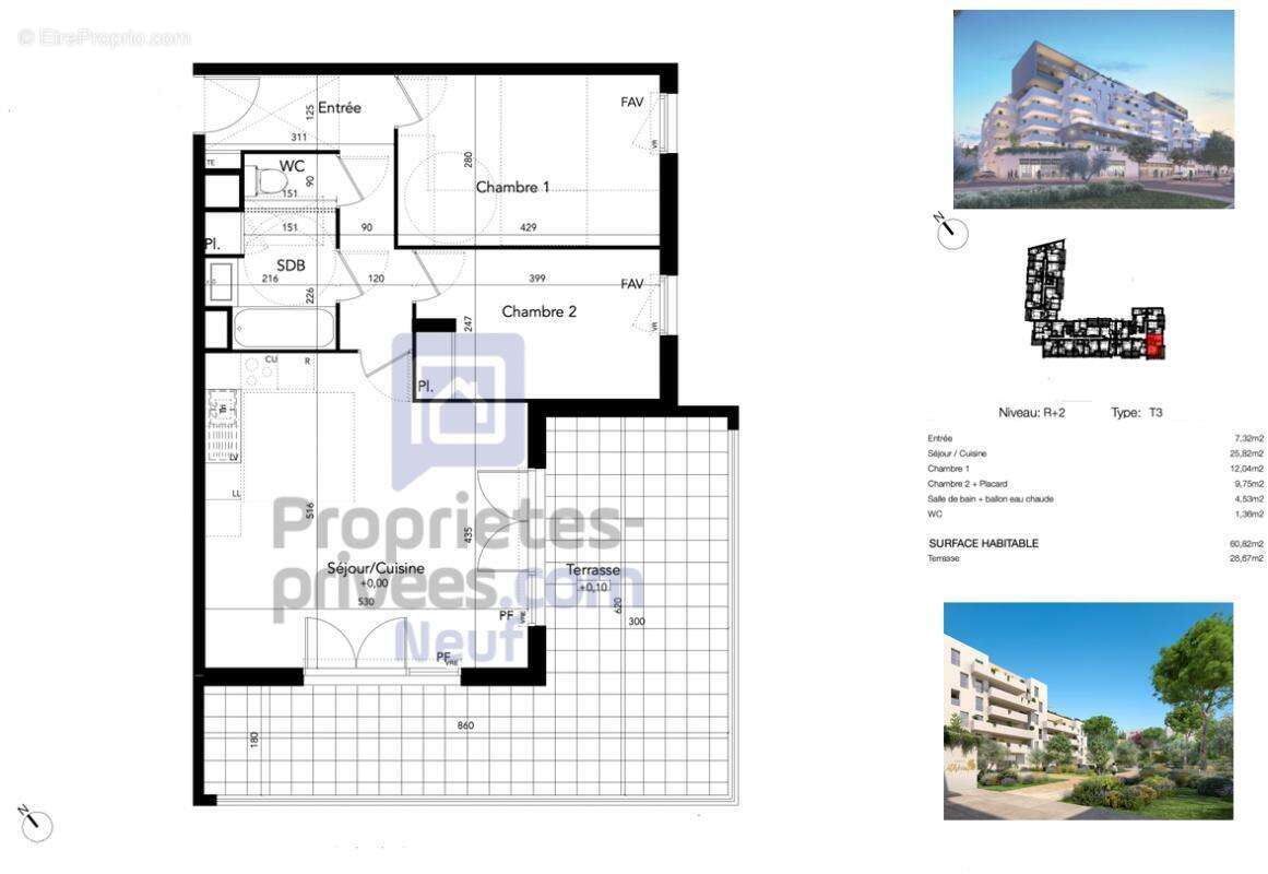 Appartement à BEZIERS