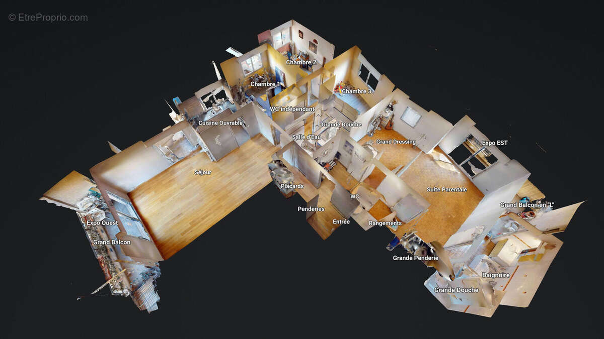 Appartement à PARIS-19E