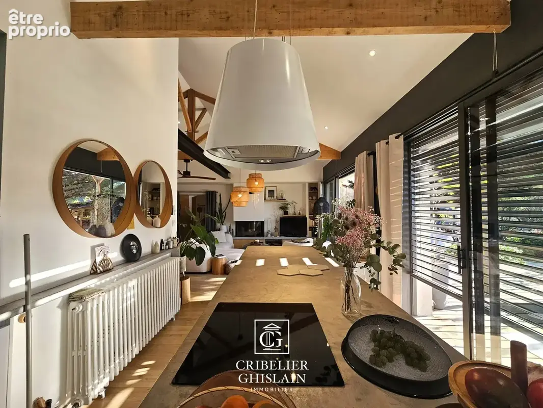 Maison d'architecte -125 m² -3 chambres - terrasse panoramique - Clisson centre - photo 5