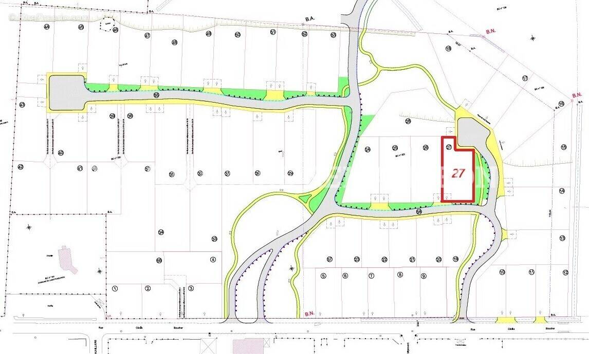 Terrain à LAMOTTE-BEUVRON