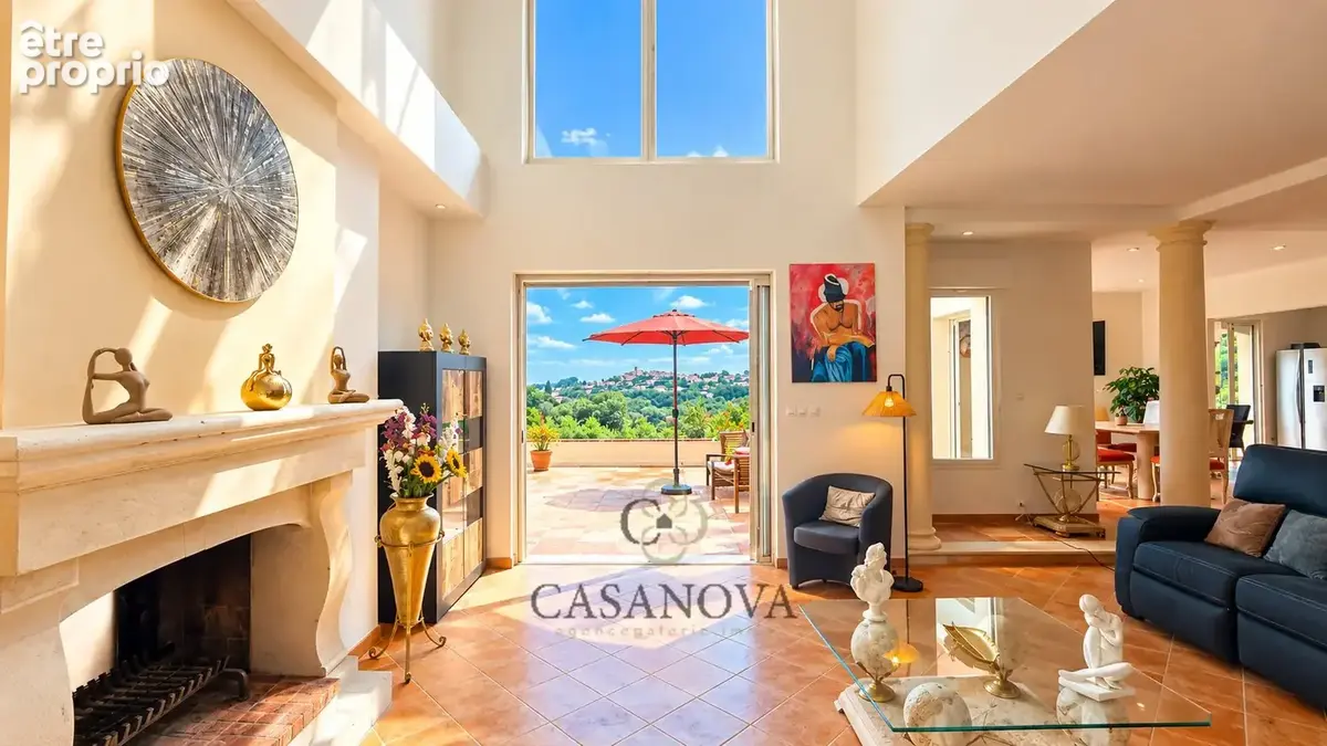 Villa de 314 m² avec piscine à débordement et vue panoramique à Châteauneuf-Grasse - photo 8