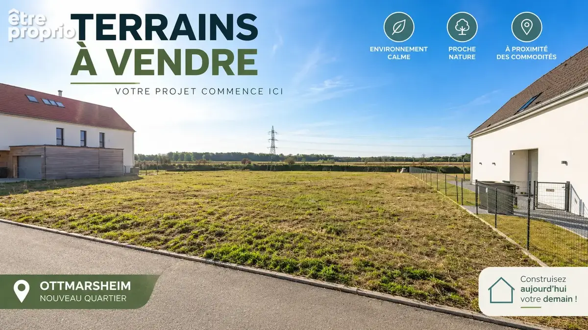 Terrain 360 m² à vendre à Ottmarsheim (68490) - photo 2