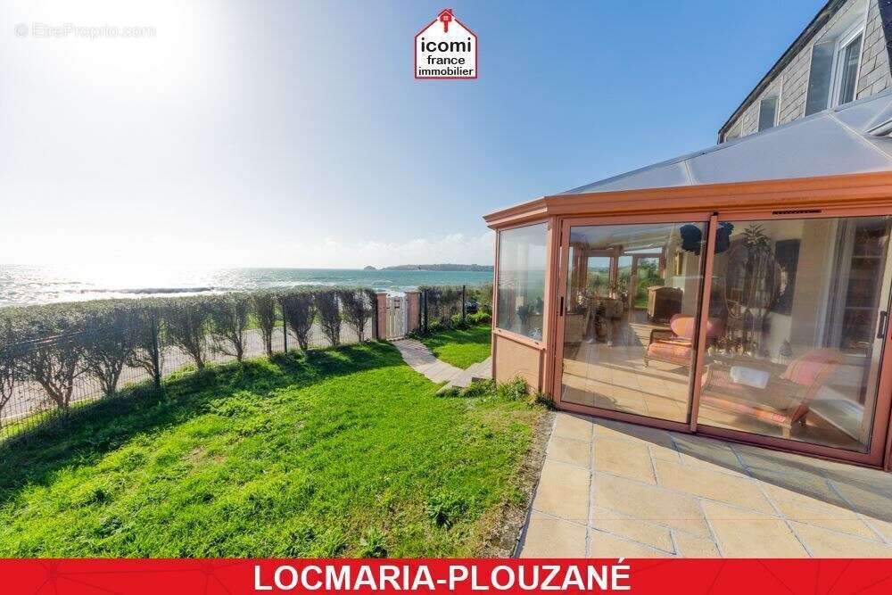 Finistere - locmaria-plouzané (29280) - a vendre - maison t8 200m² - vue mer imprenable - 6 chambres - veranda - garage - terrai - photo 3