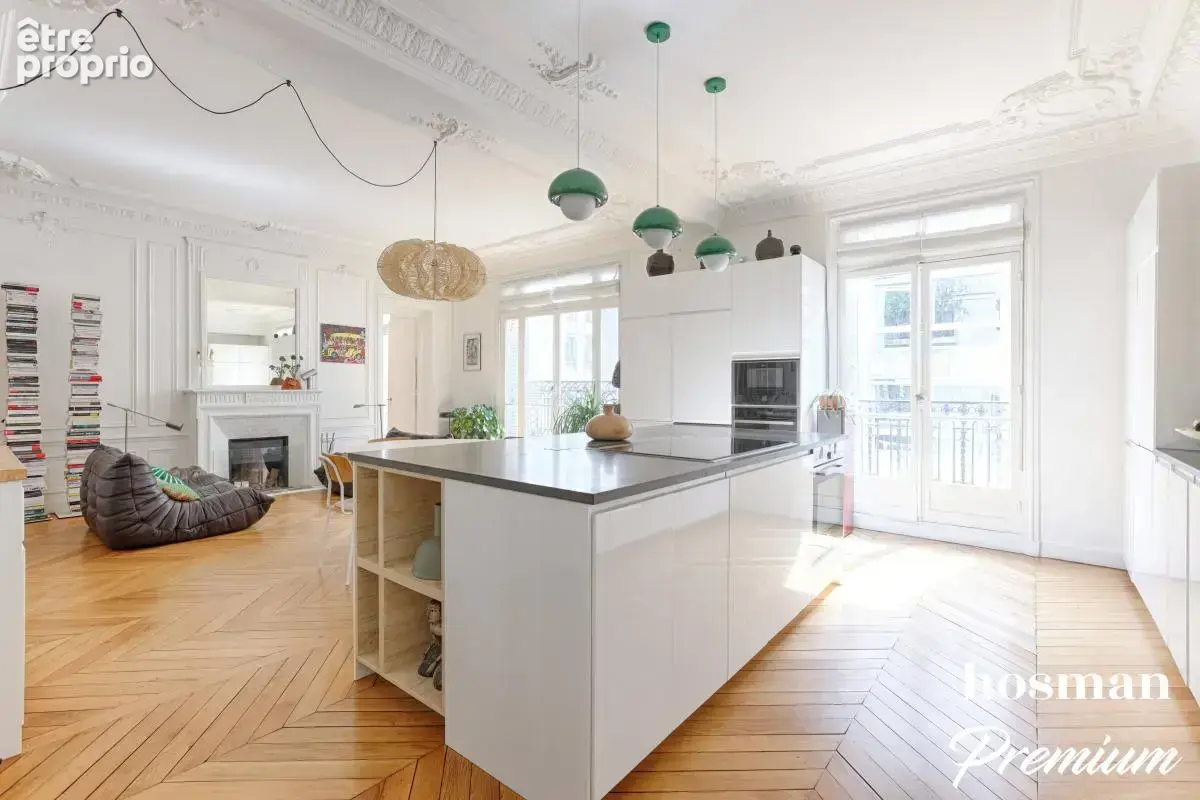 Superbe appartement familial Haussmannien - 6 pièces - 191,5 m² - Paris 16e - photo 5