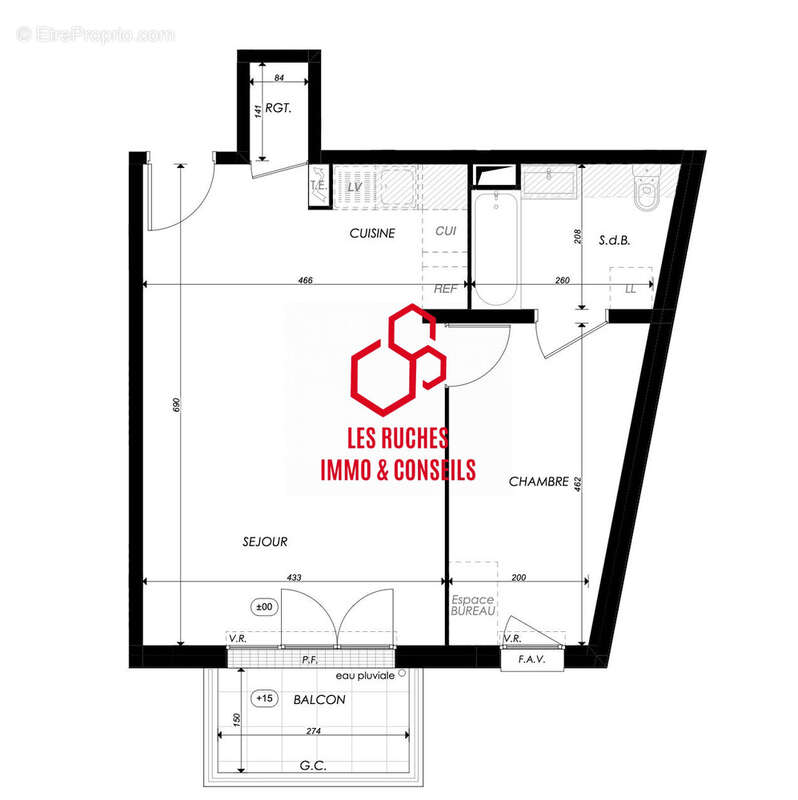 Appartement à MELUN