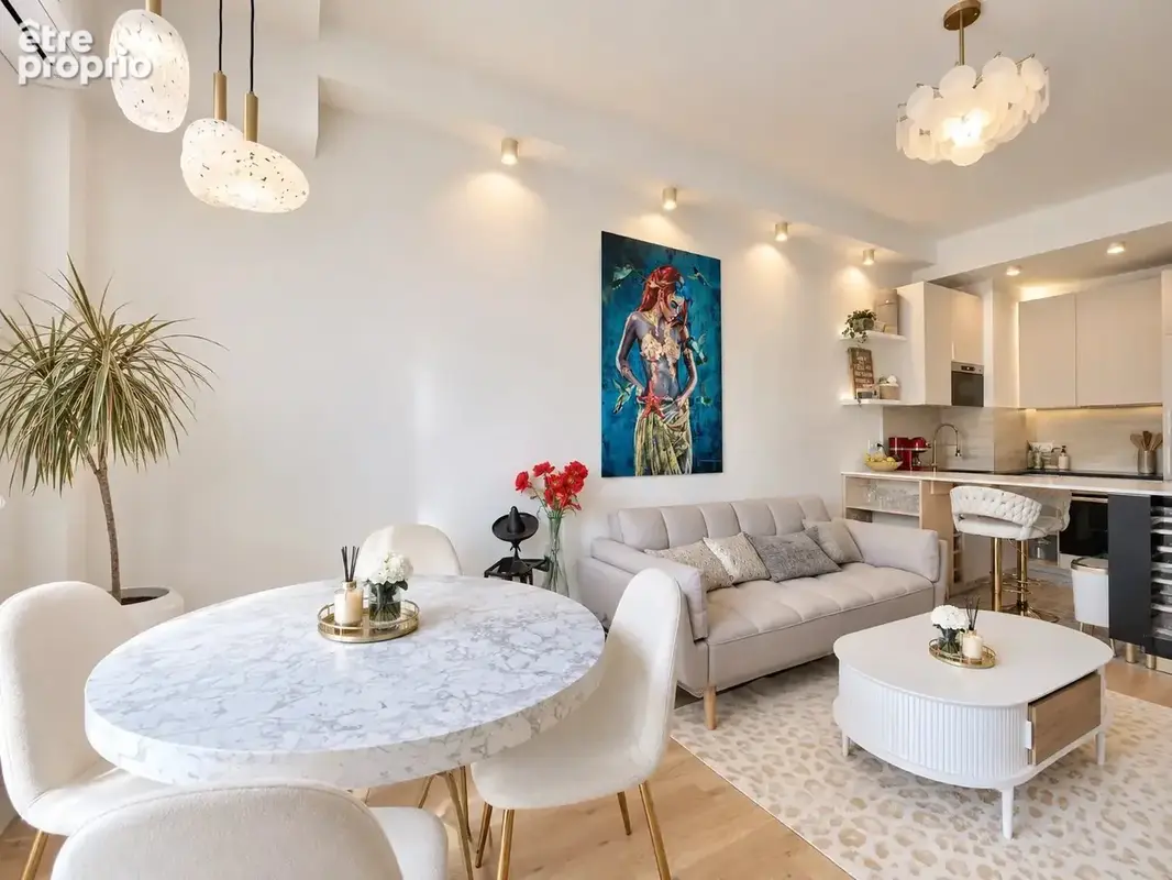 Superbe 3 pièces de 55 m² avec balcon ensoleillé – dernier étage – nice wilson/carabacel - photo 2