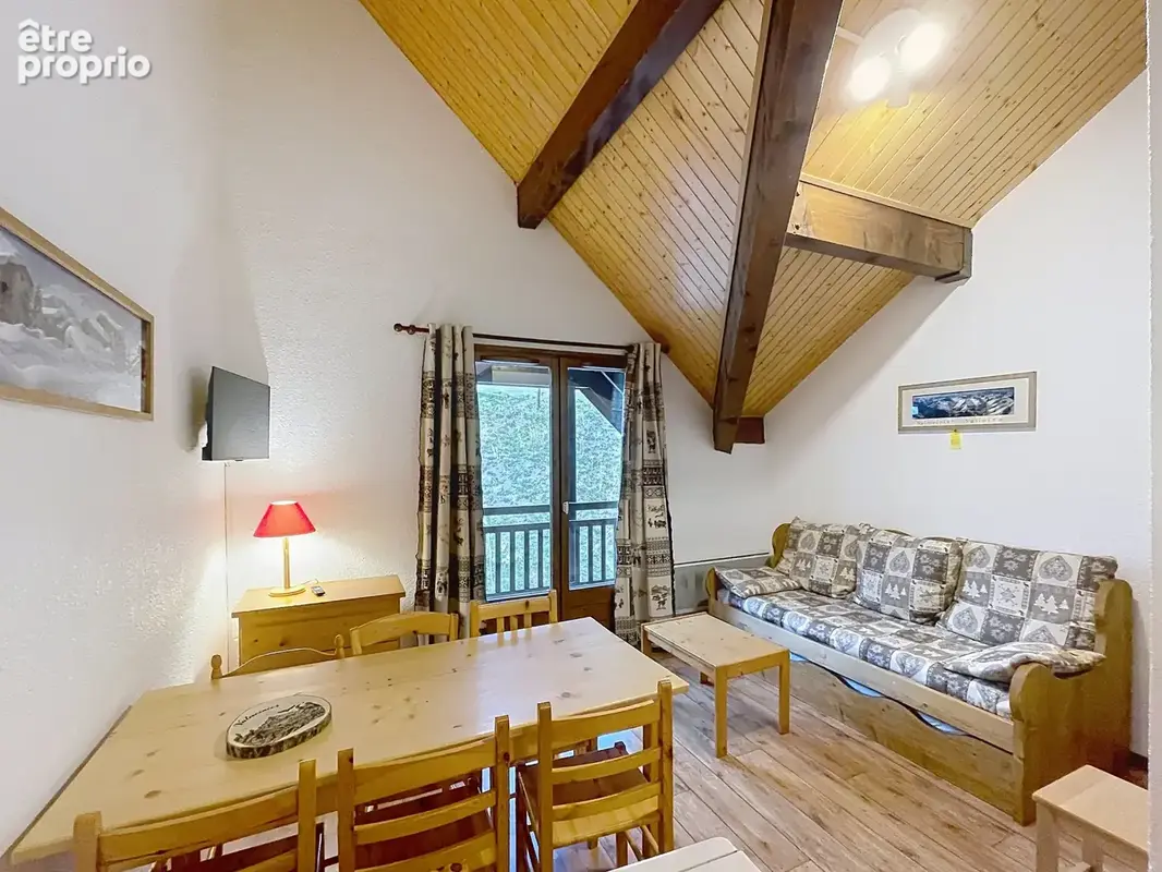 3 pieces duplex - centre valmeinier 1800 -  depart pistes 100 m - photo 5
