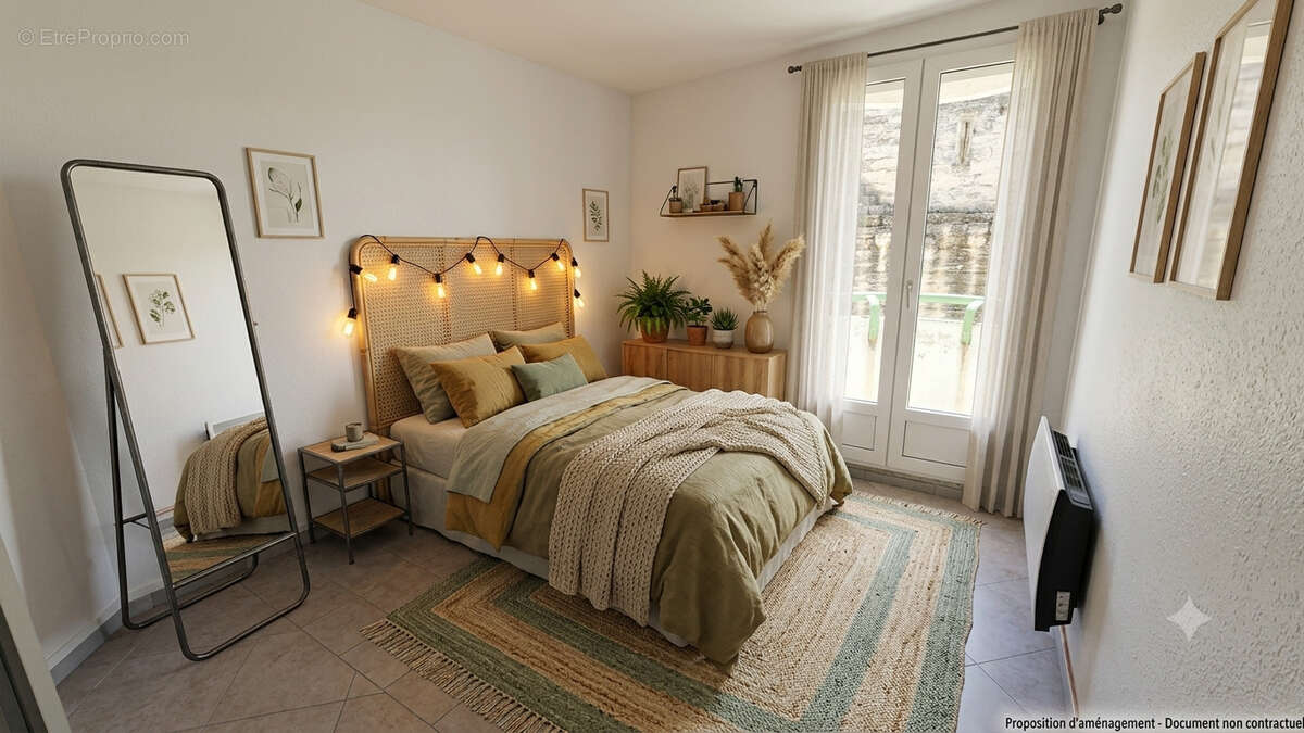 AVIGNON INTRA-MUROS – Appartement T3 lumineux de 73 m² avec vue sur les remparts - photo 5