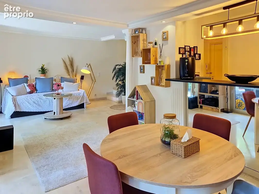 Appartement 3 p duplex rdj / le cannet - photo 4