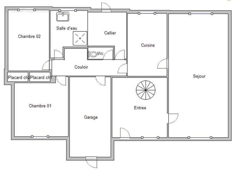 Christophe Michaudelle – EXCLUSIVITE CAPIFRANCE - vous propose à MEAUX proche de toutes commodités à pied : maison - 6 pièces -  - photo 6