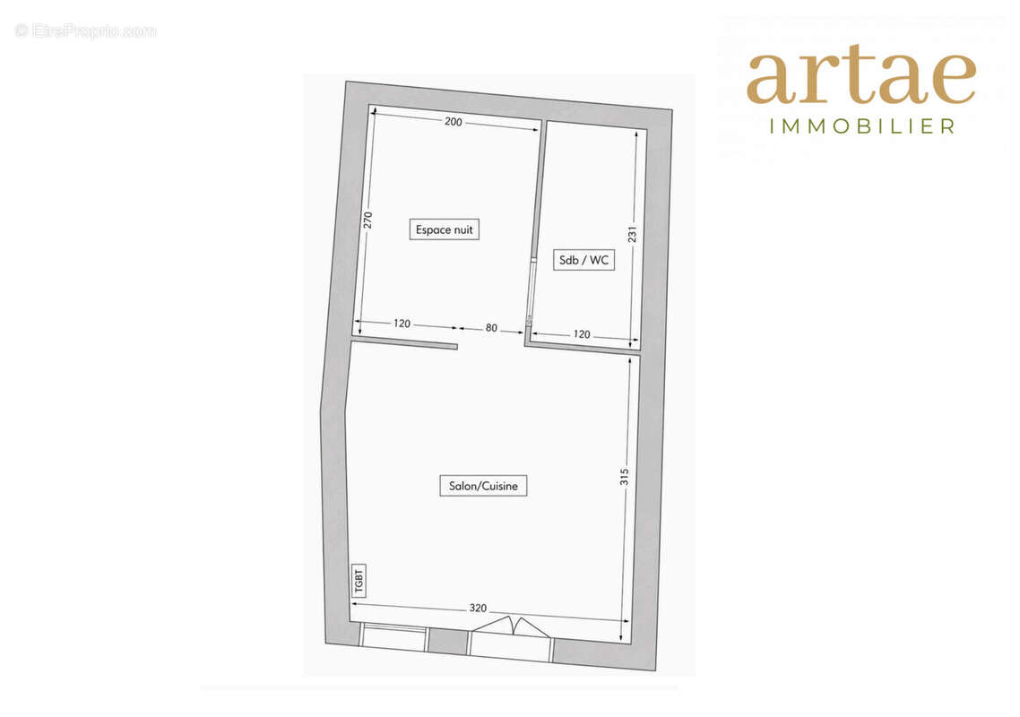 Appartement 20 m² à Saint-Genis-Laval  - photo 6