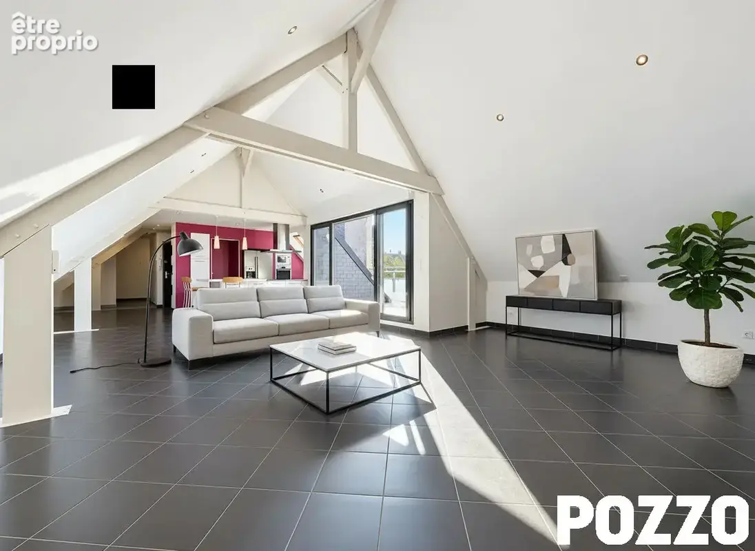 Rare à la vente ! Coeur de ville Saint-Lô Appartement 5 pièce(s) 126 m2 avec terrasse exposée sud et garage - photo 3