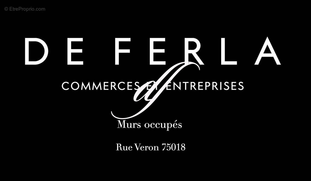 Commerce à PARIS-18E