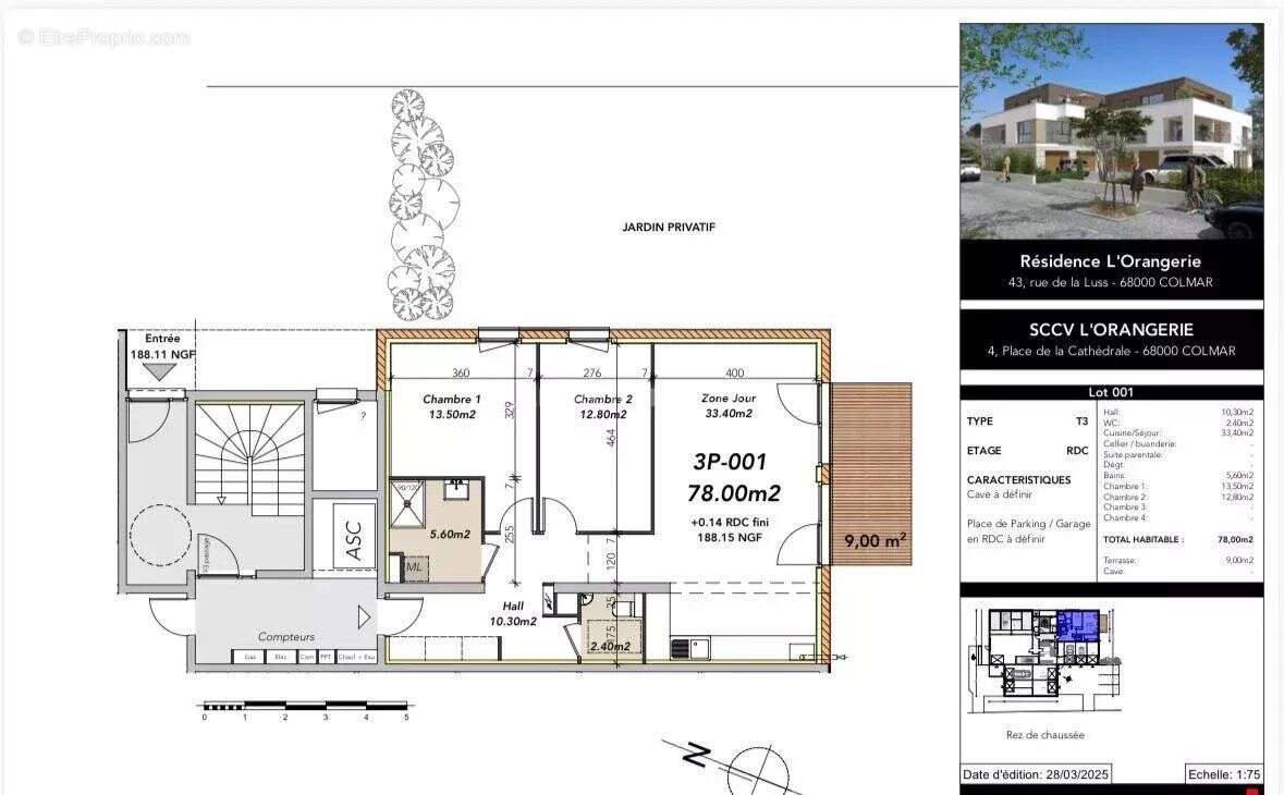 Appartement à COLMAR