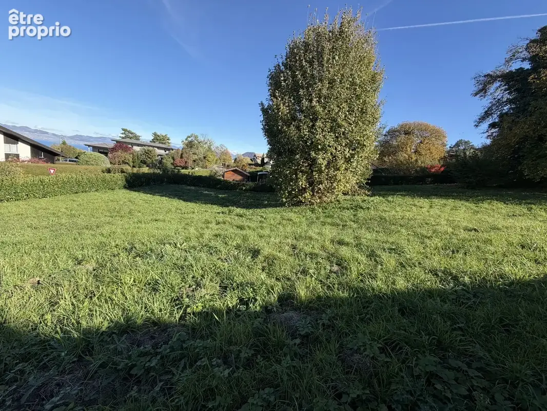 À vendre   terrain constructible exceptionnel à neuvecelle (74500) - photo 4