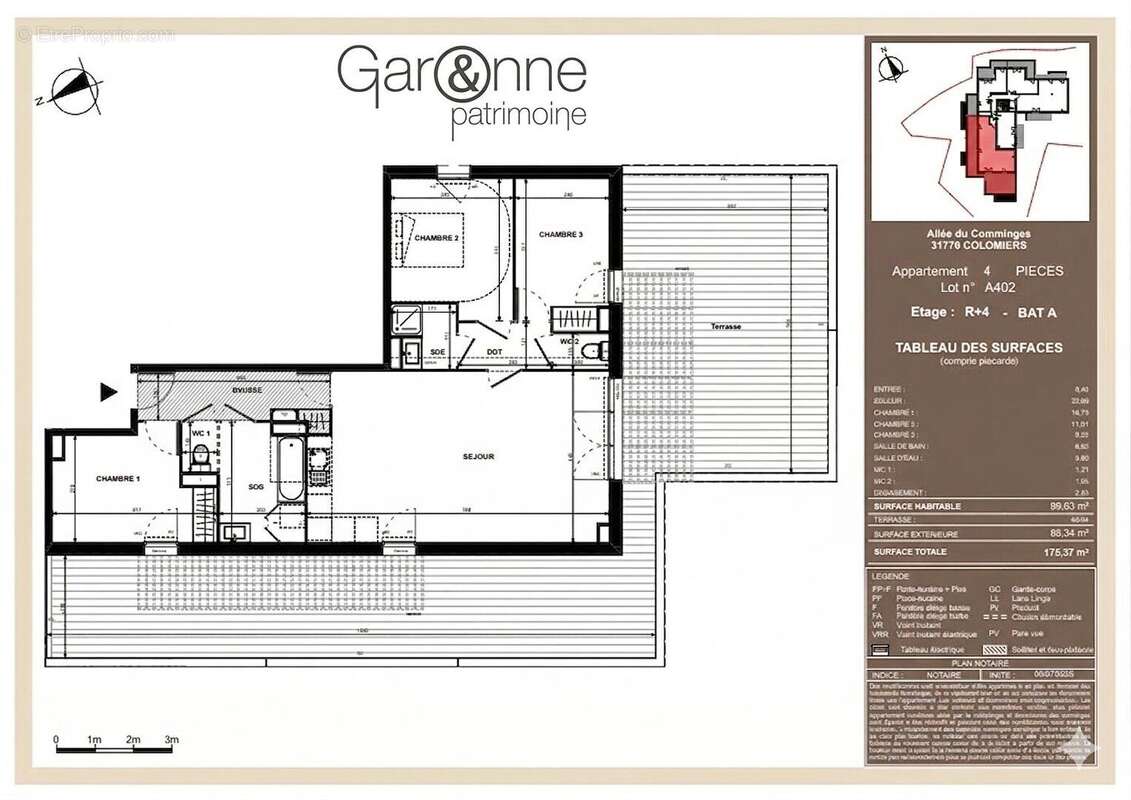 Exceptionnel T4 en Rooftop + grande terrasse - Colomiers - photo 8