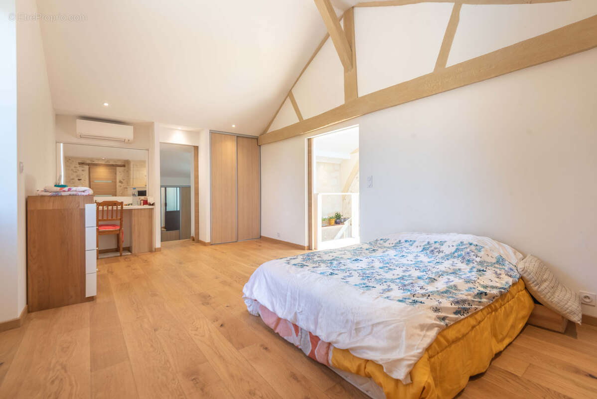 Maison en pierre atypique - 300 m2 - hab. independ. - photo 12