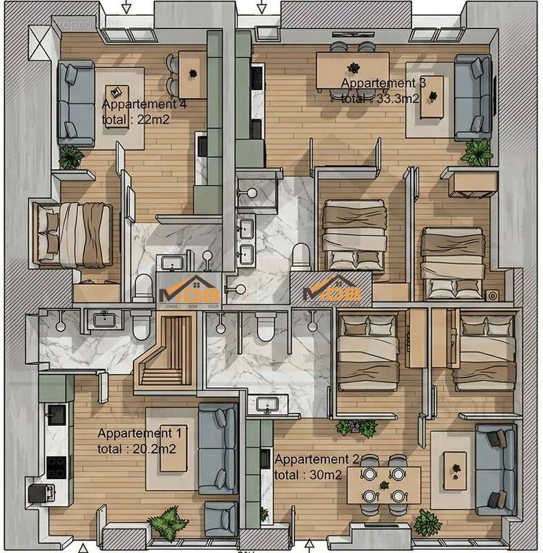 Appartement à NICE