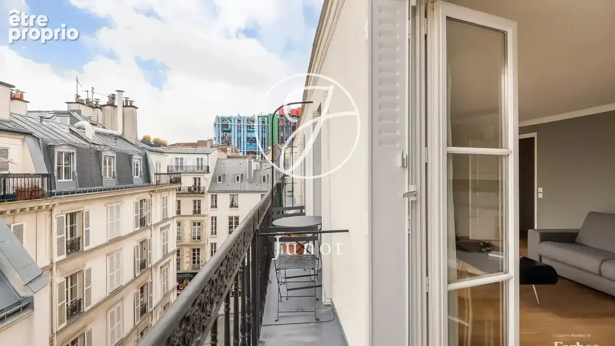 Paris 3e - TEMPLE / SAINT-MERRI - Appartement - 2 pièces - 51,15m² Carrez - 1 chambre - Balcon 4,75m² - Vue dégagée - photo 12