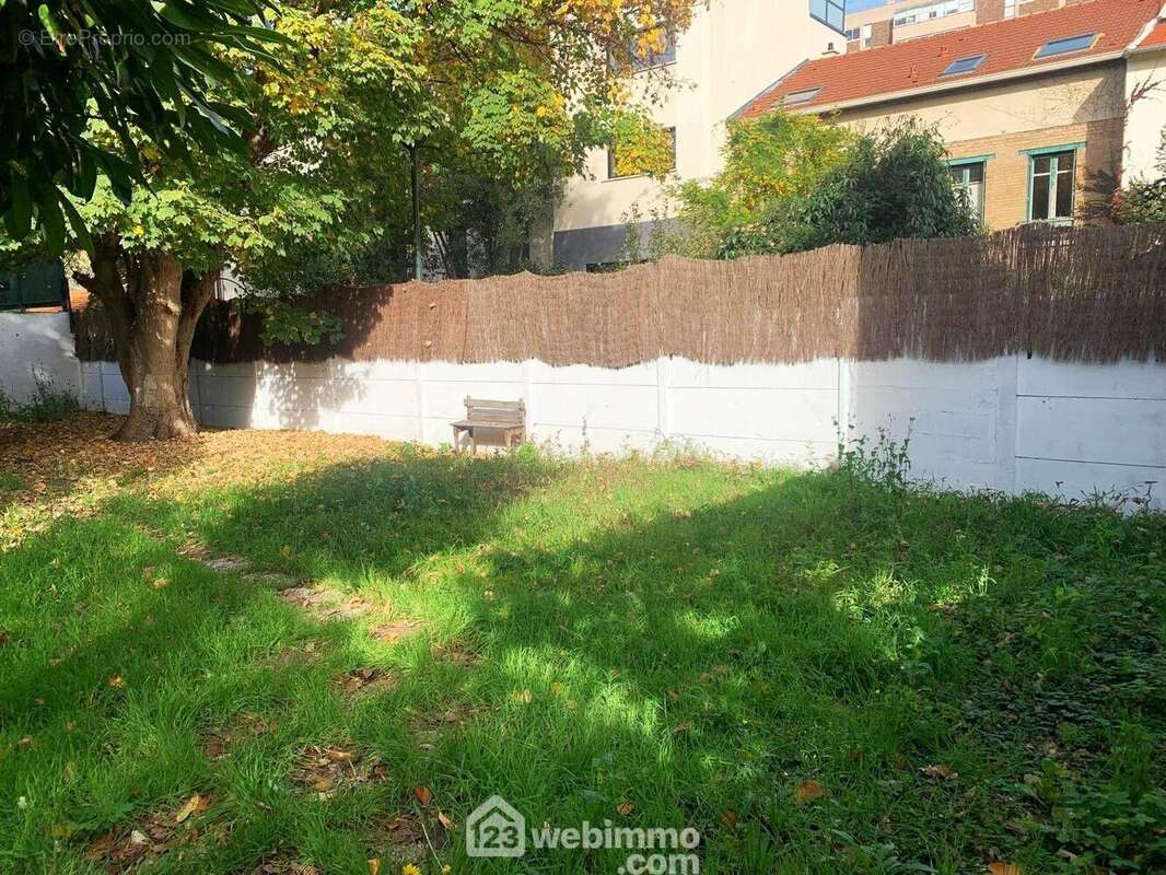 Jardin (Terrain de 129 m² constructible) - Maison à MALAKOFF