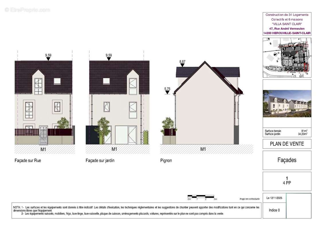 Maison à HEROUVILLE-SAINT-CLAIR