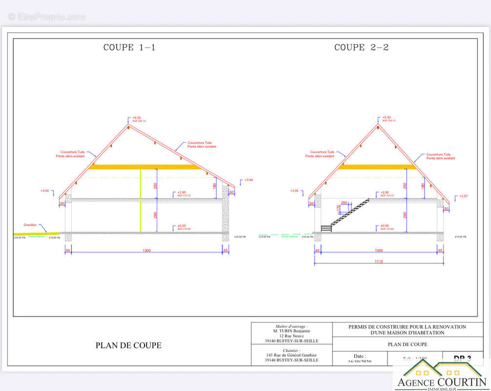 Maison à RUFFEY-SUR-SEILLE