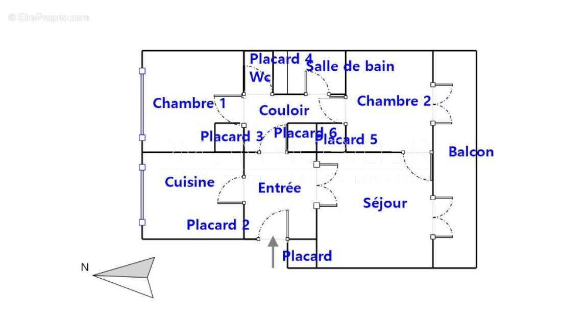 Appartement à MARSEILLE-8E