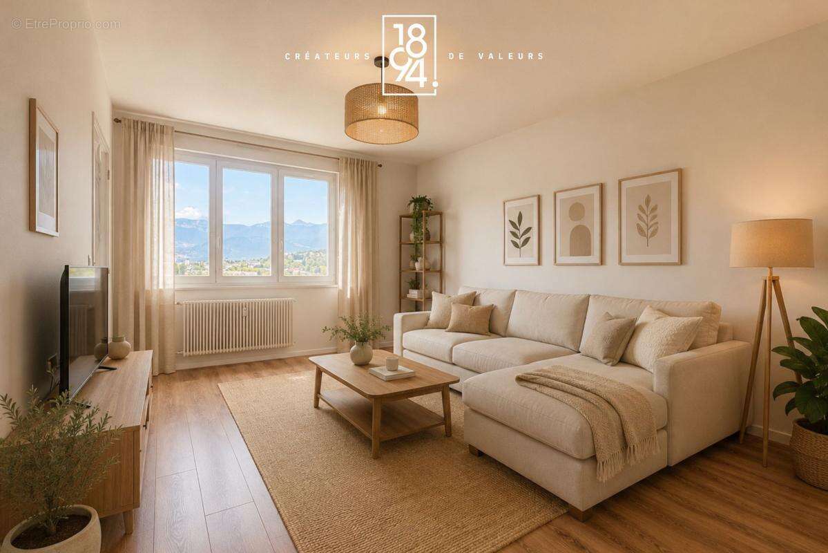 Appartement À Vendre I Cognin I Dernier étage I T3 I Sous Compromis - photo 2