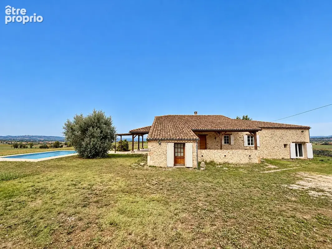 Maison en pierres avec piscine au calme - photo 3