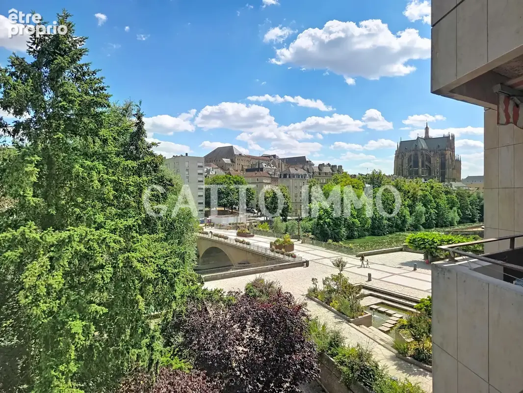 Metz centre - vue cathedrale // f2 de 48,51m2 // balcon // cave - photo 2