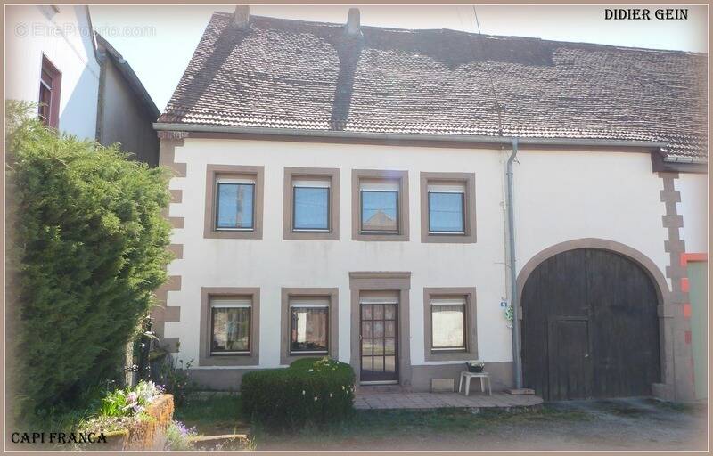 Maison à SCHMITTVILLER