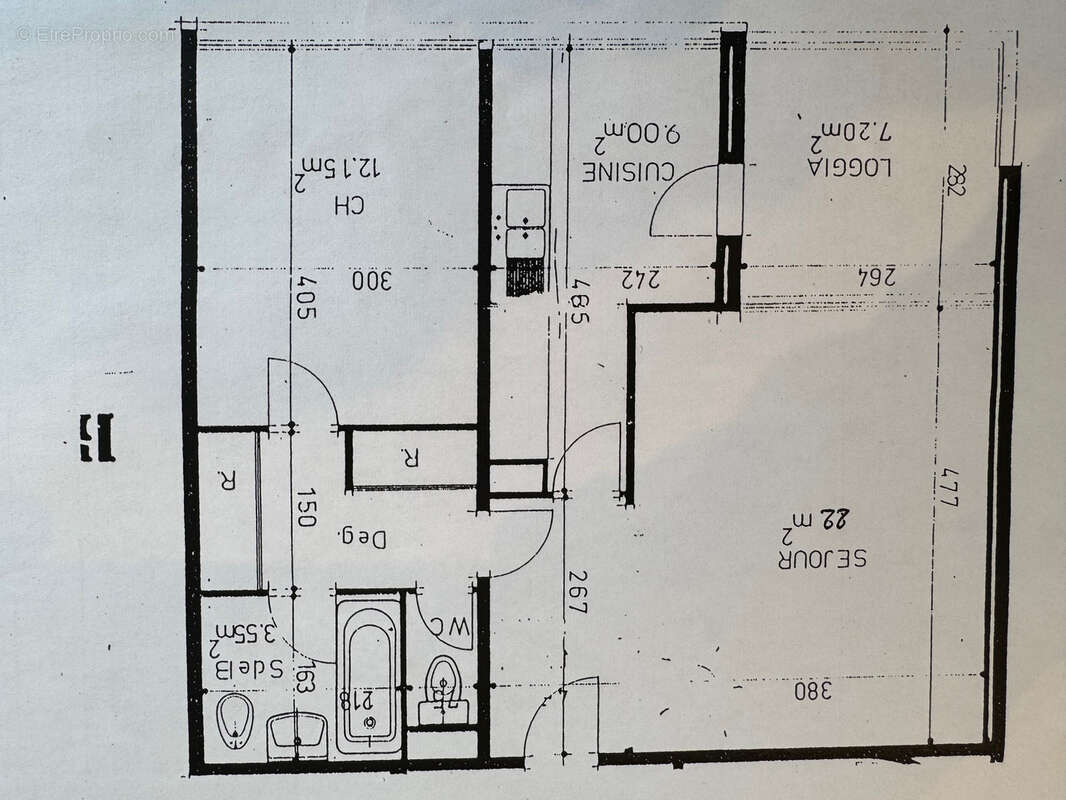 Appartement à VALLAURIS
