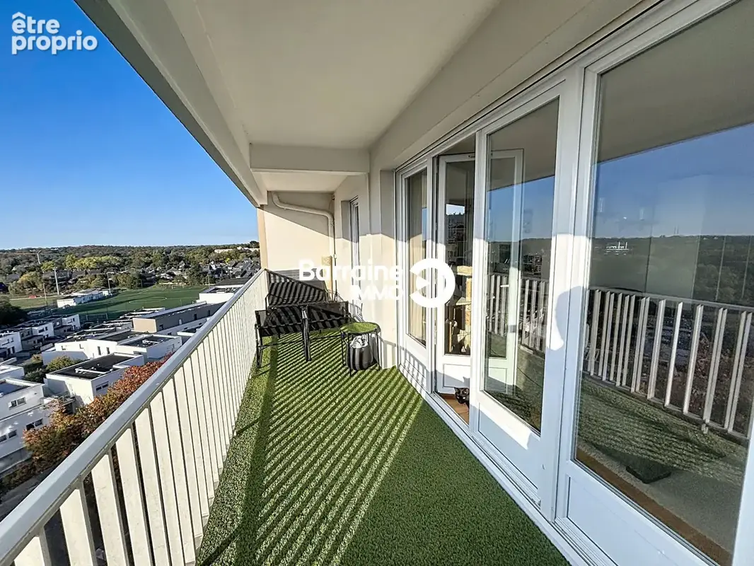 Lorient sud - appartement t4 renove avec balcon et vue degagee - photo 13