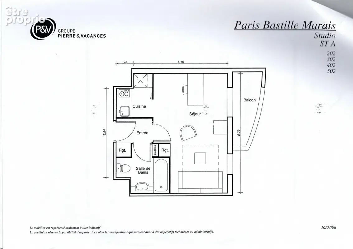 Appartement 1 pièce 24 m² à vendre à Paris-11e (75011) - photo 2