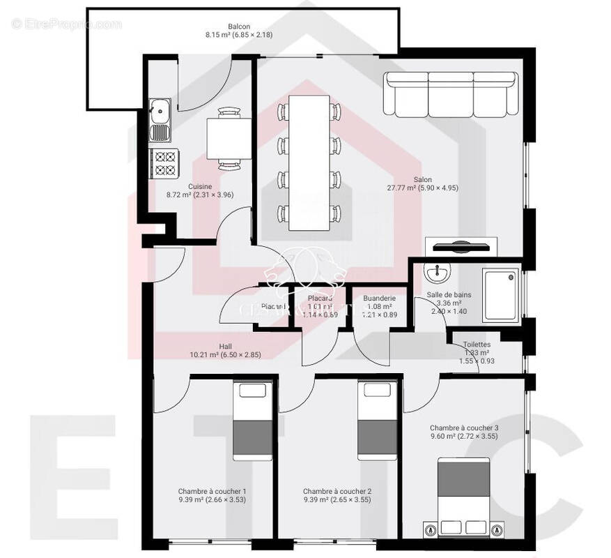 Appartement à BRON