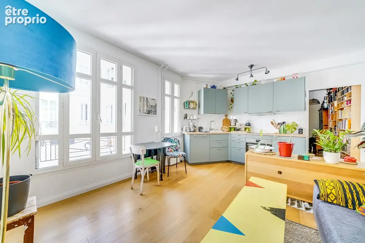Appartement Paris 2 pièce(s) 40 m2 - photo 1