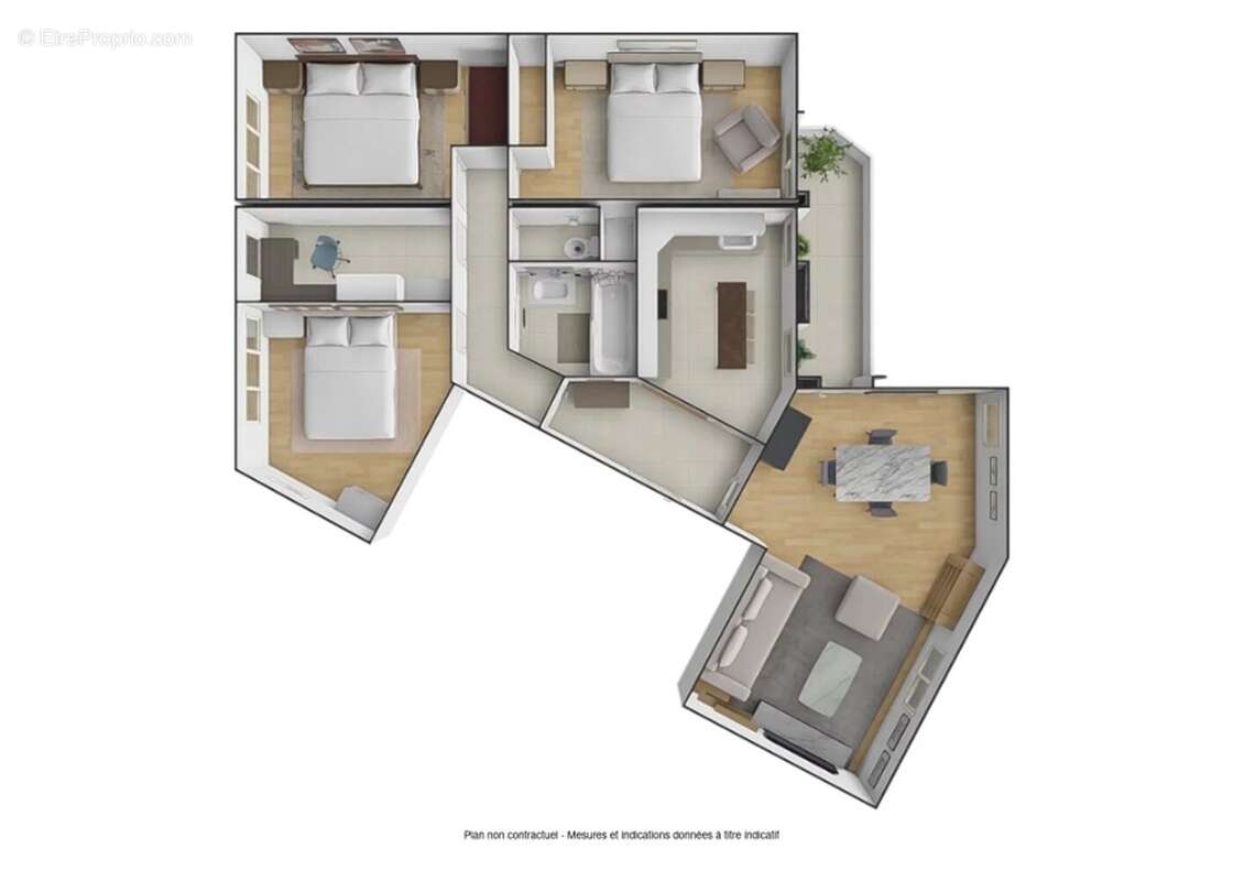 Appartement à LE MEE-SUR-SEINE