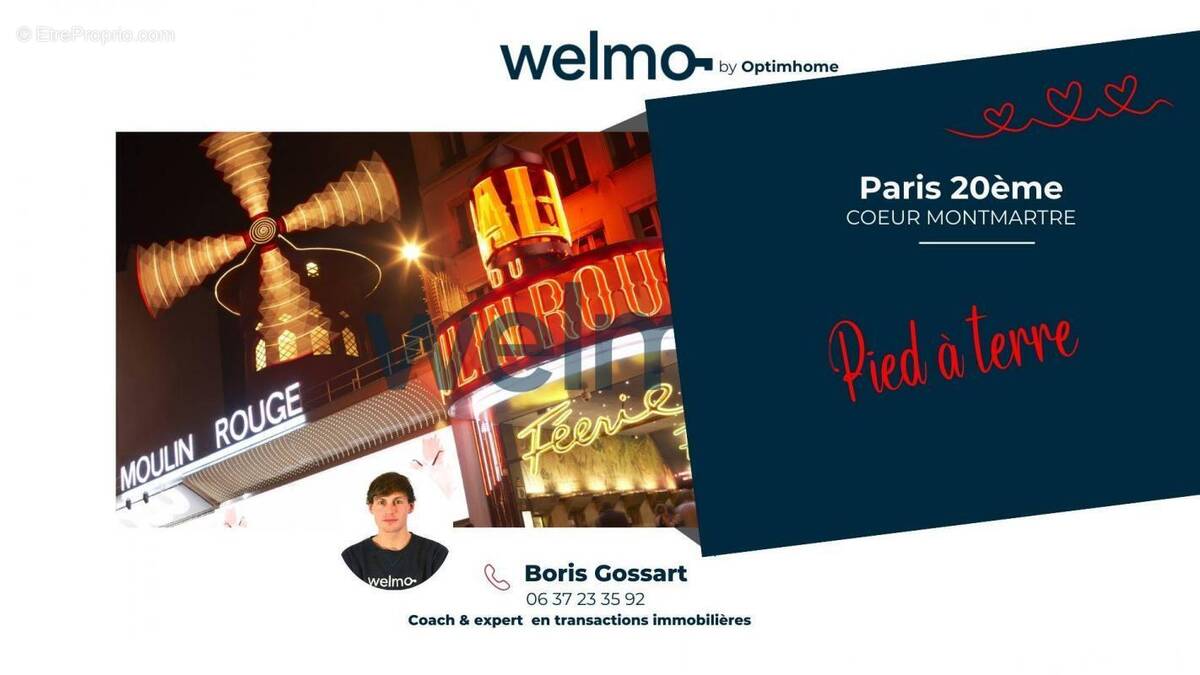 Appartement à PARIS-18E