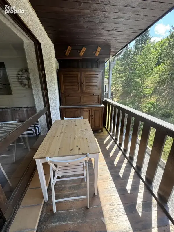 Pra Loup 1500 — Charmant studio avec balcon et cave - photo 7