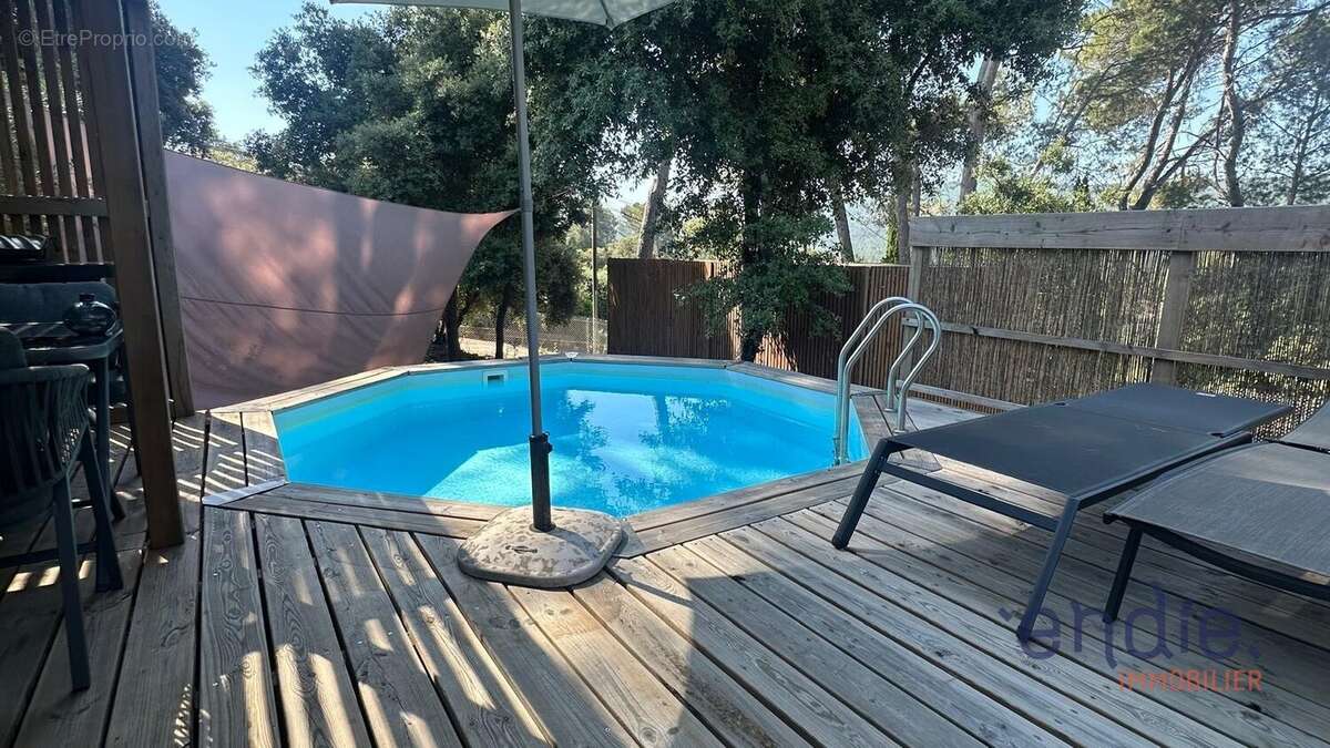 Le Thoronet, Maison de 124m2 et 2 tiny houses, piscine chauffée - photo 30