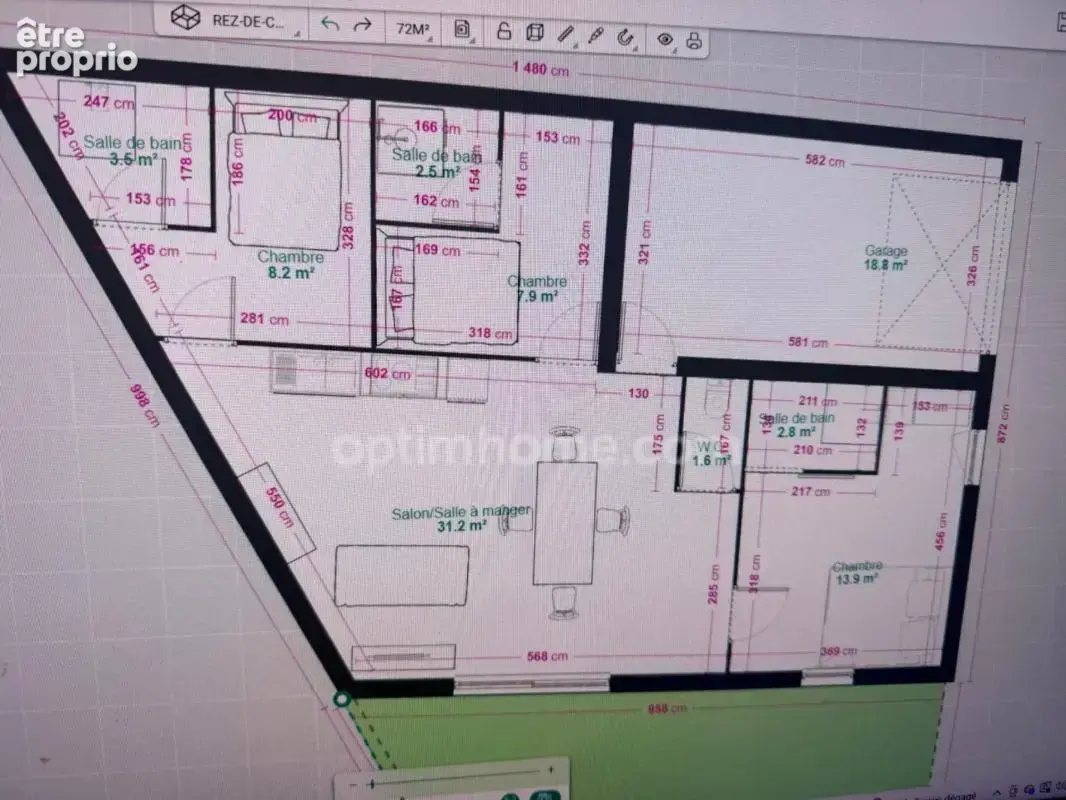 Terrain à vendre de 180,00 m² LE BOIS PLAGE EN RE (17) - photo 6